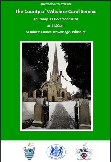 The County of Wiltshire Carol Service